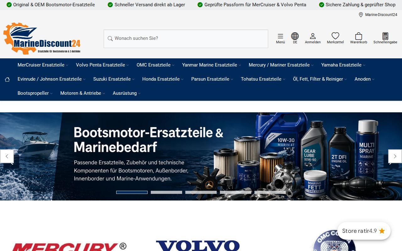 marine-discount24.com &ndash; XONIC-Referenz