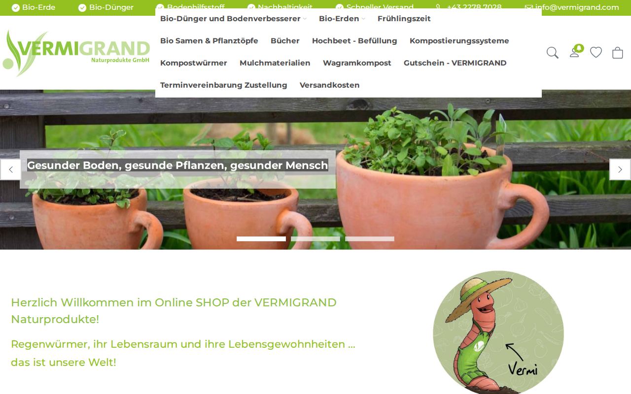 vermigrand.eu &ndash; XONIC-Referenz